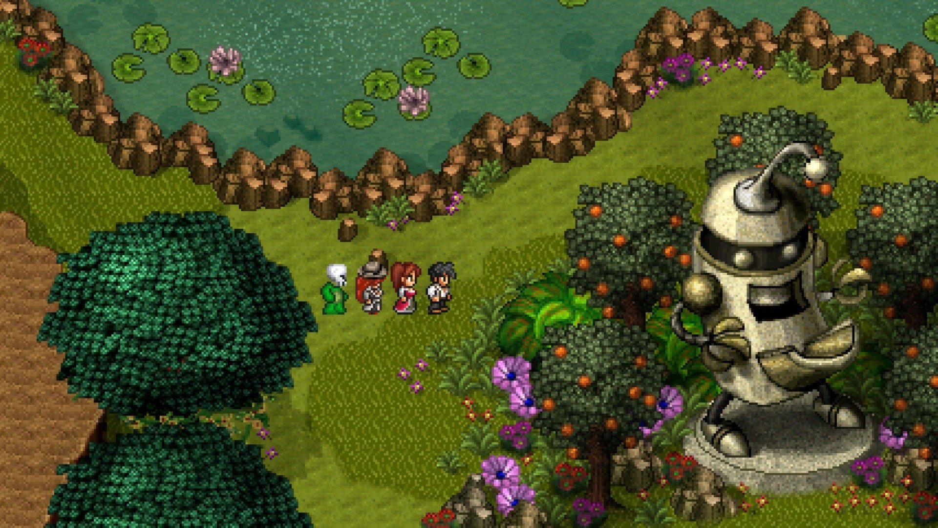 video game Cosmic Star Heroine pixel art RPG fantasy Image