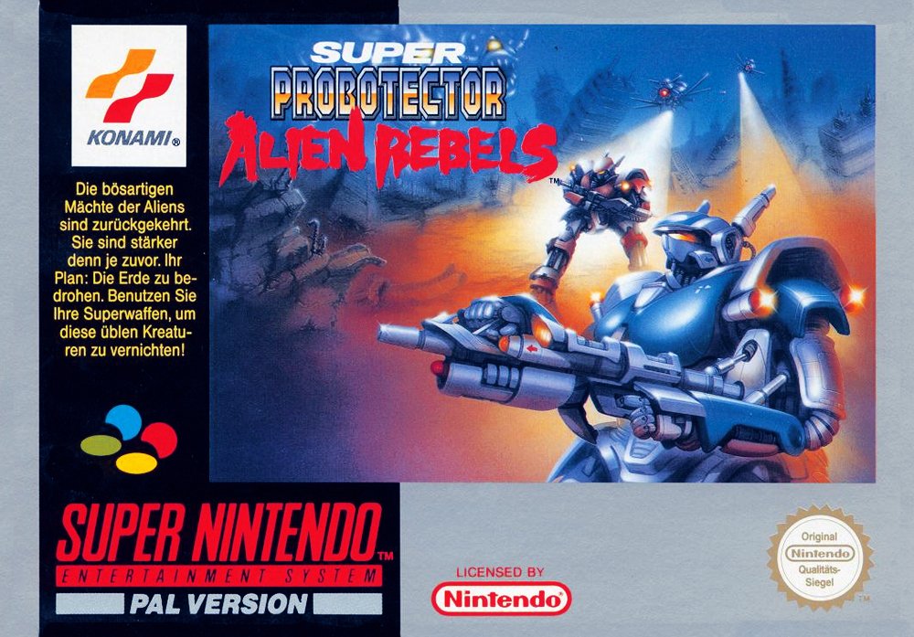 video game Super Probotector: Alien Rebels Image