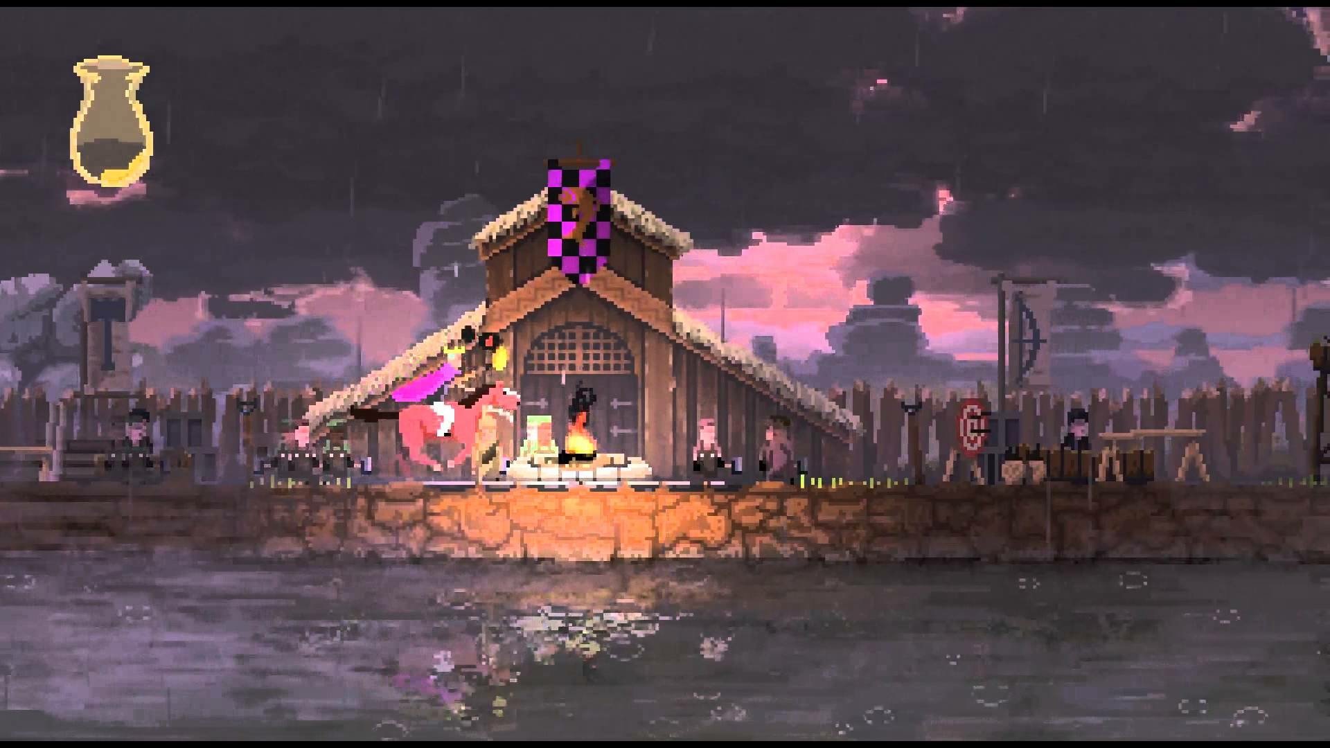 video game pixel art fantasy Kingdom: Classic Image