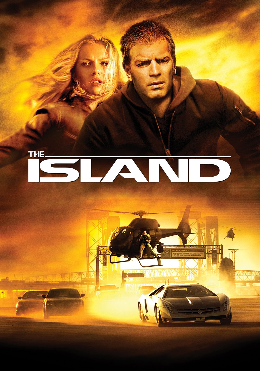Movie The Island Movie Poster. 
