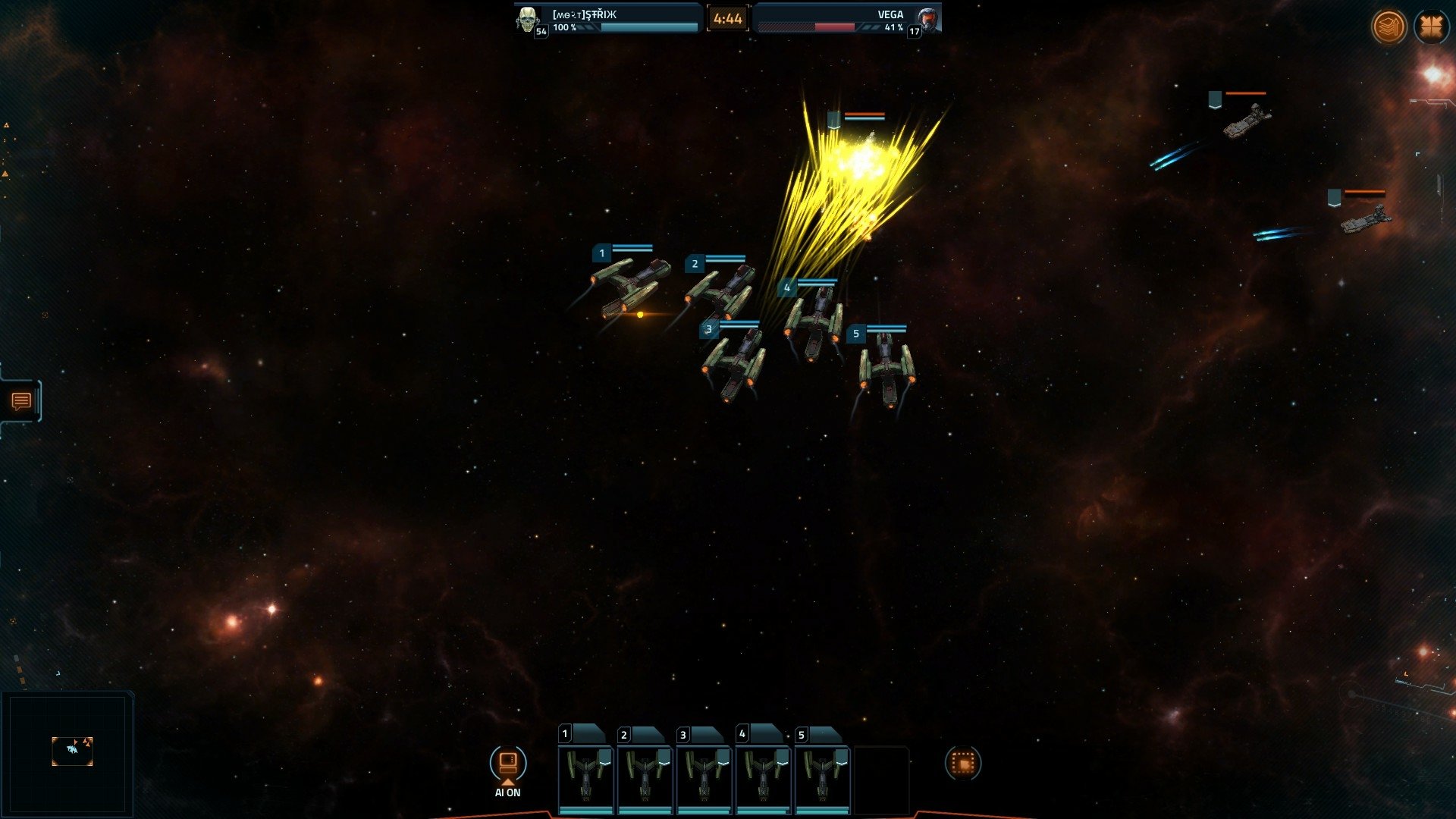 video game Vega conflict Image
