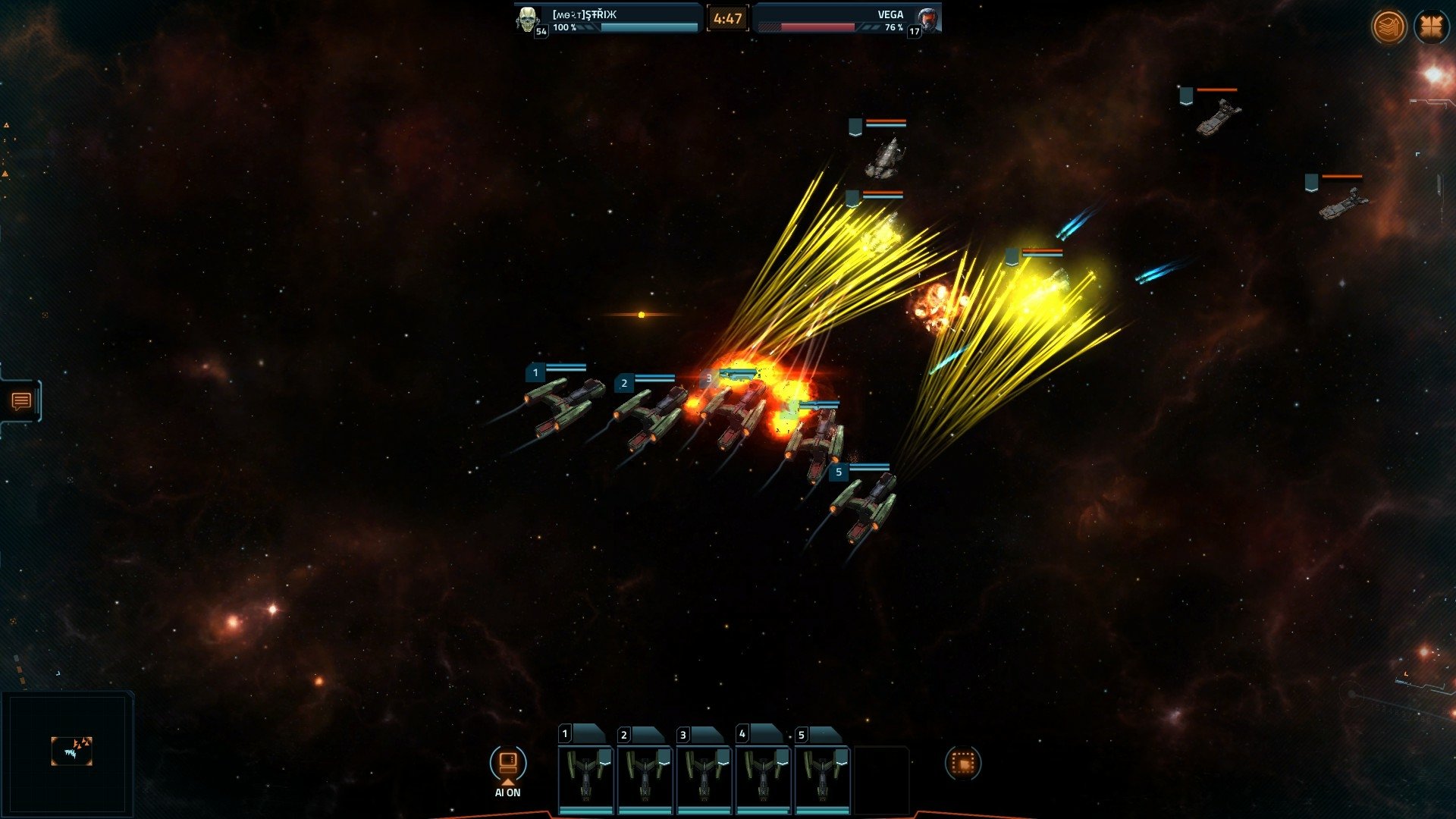 video game Vega conflict Image