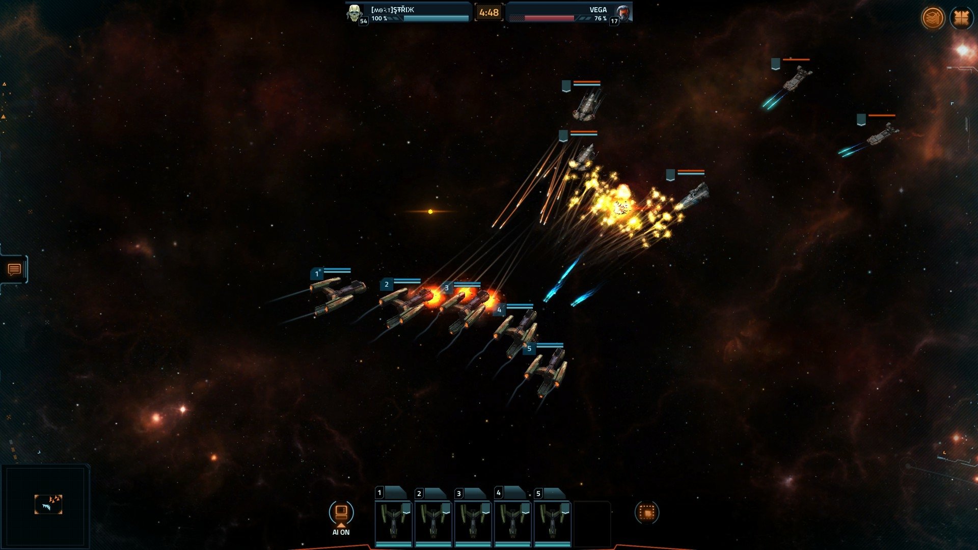 video game Vega conflict Image