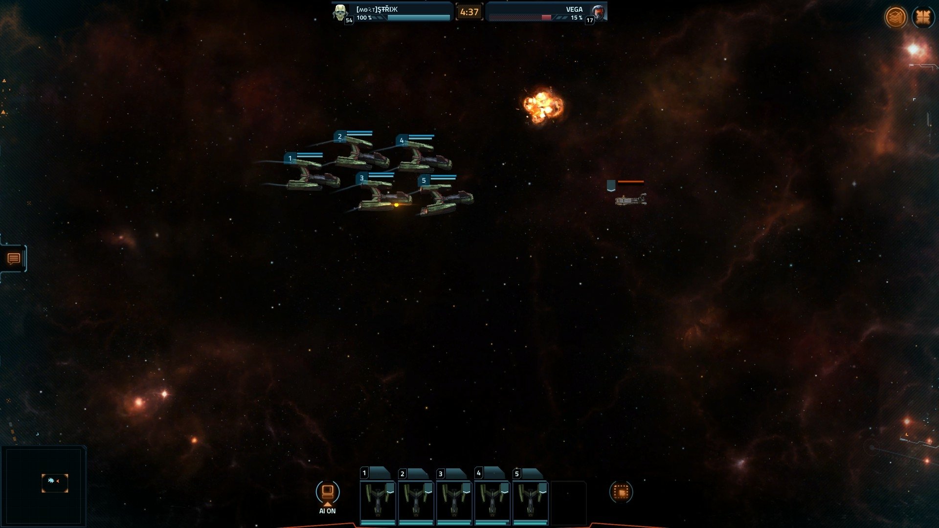 video game Vega conflict Image