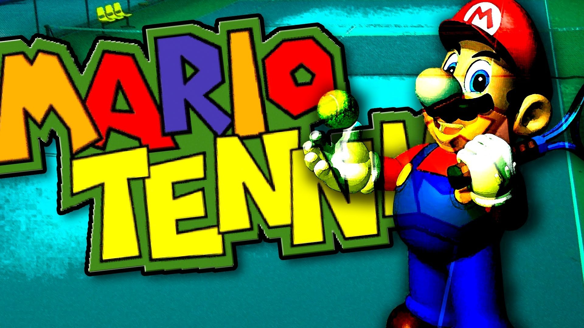 video game mario tennis Image