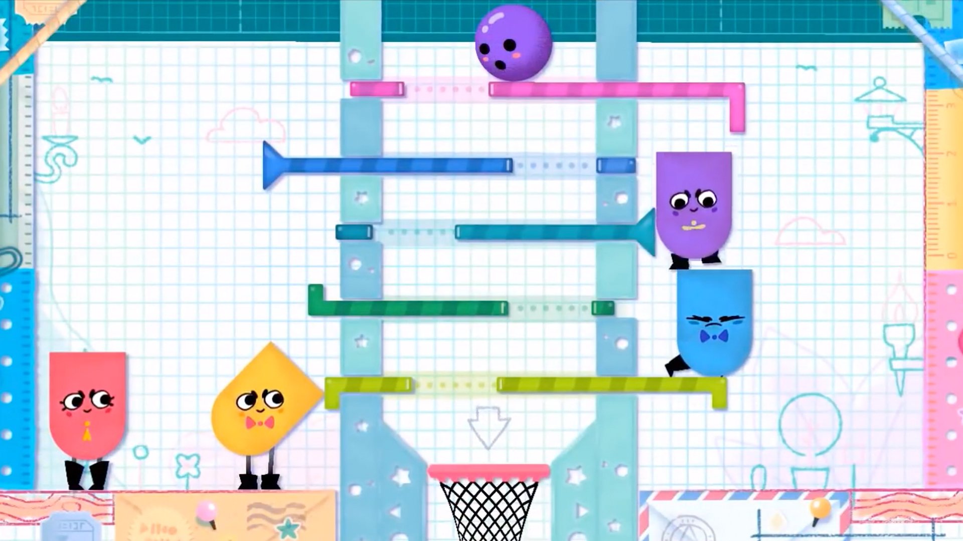 video game Snipperclips Image