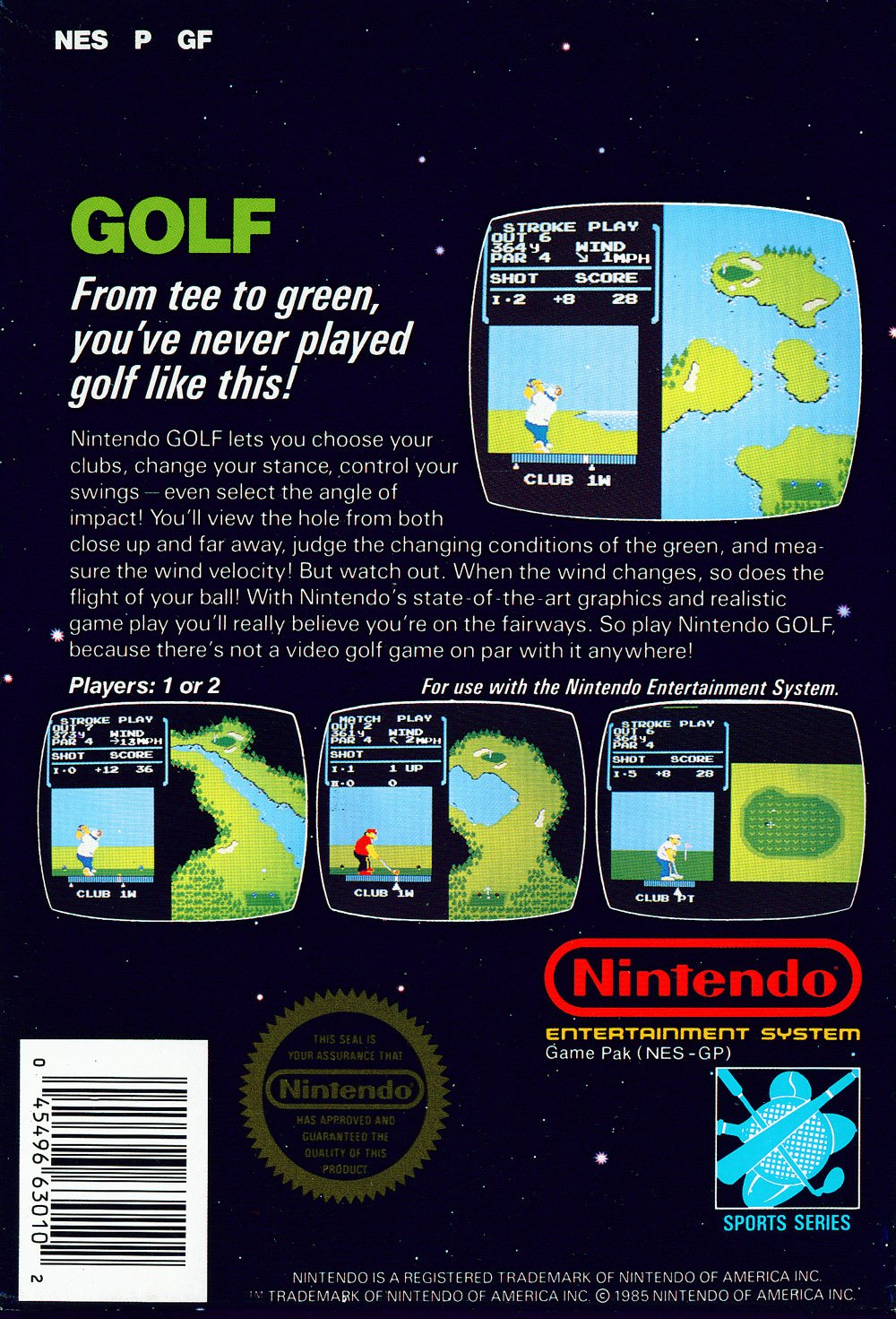 video game golf Image