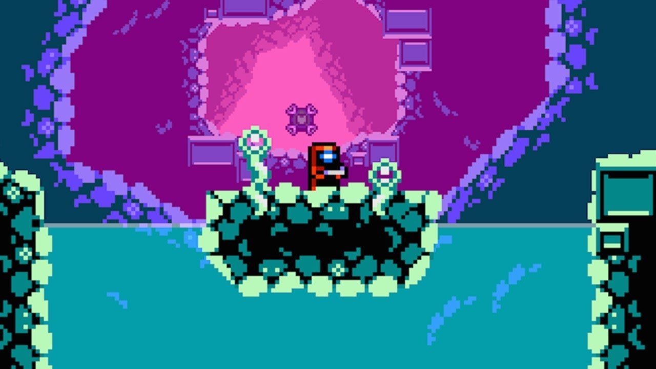 video game Xeodrifter Platformer pixel art adventure Image