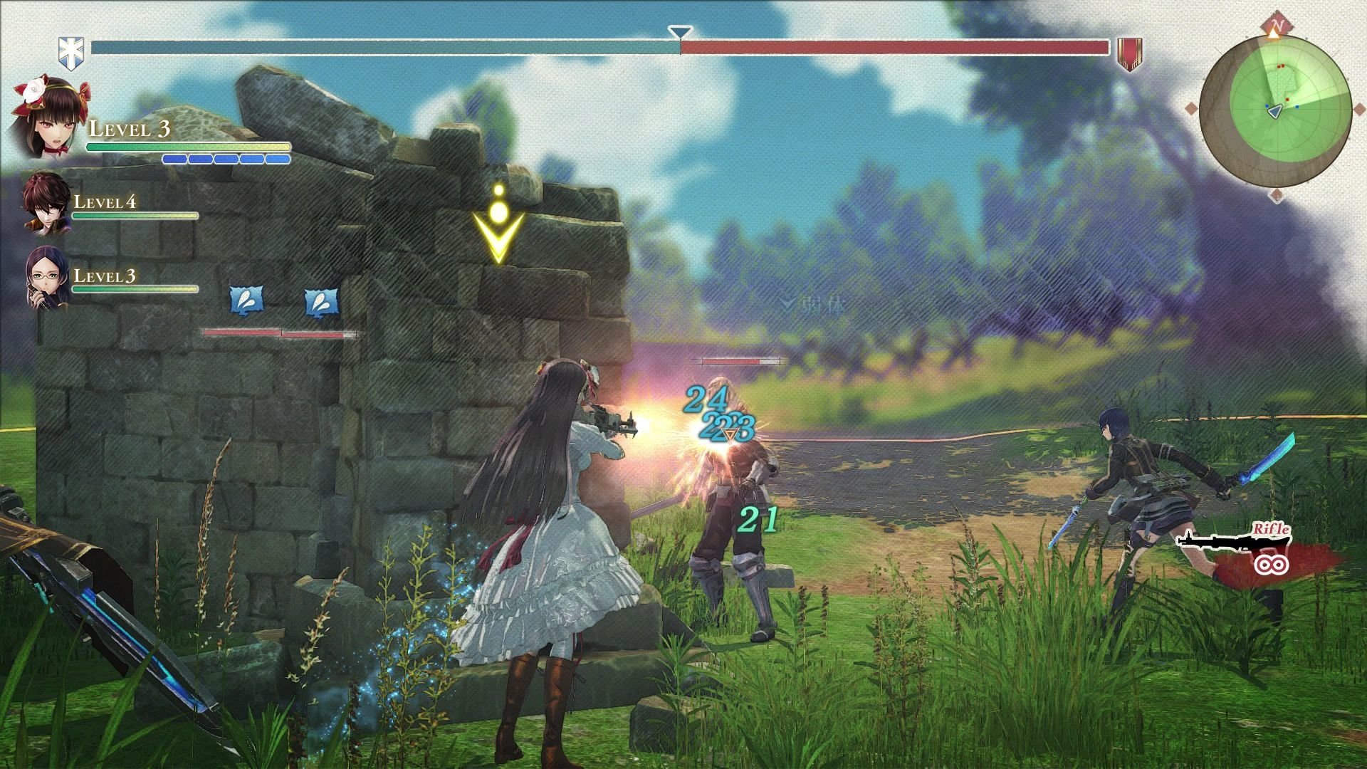 video game Valkyria Revolution fantasy role-playing Image