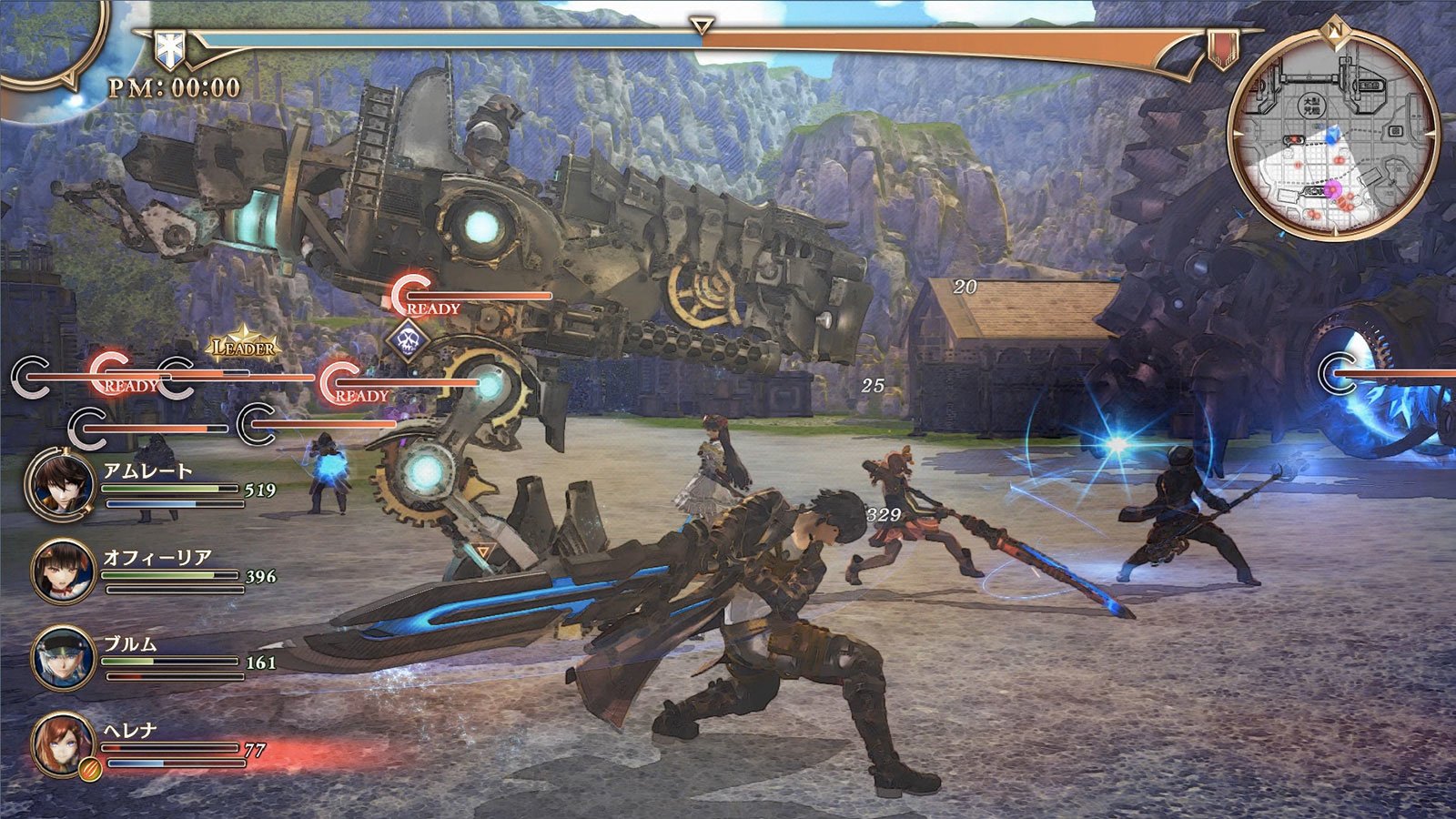 video game Valkyria Revolution RPG fantasy battle Image