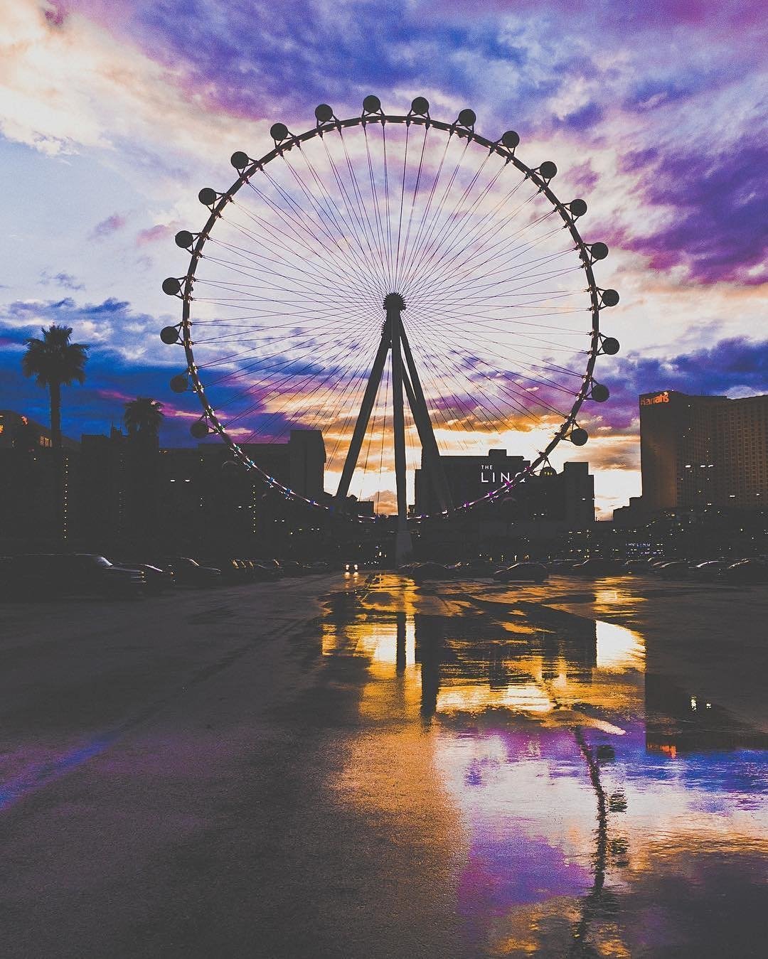 man made ferris wheel Image