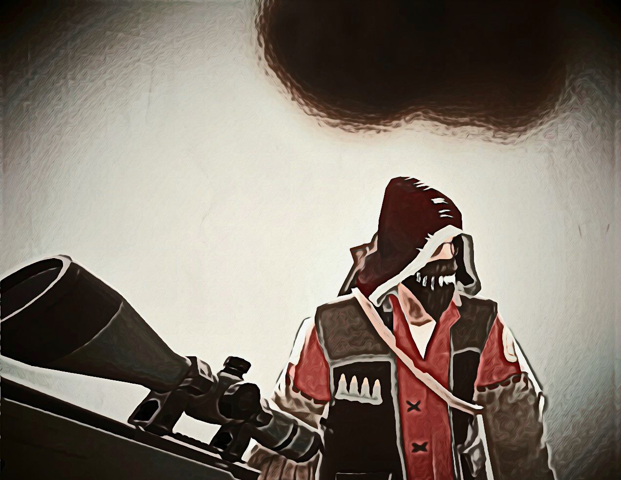TF2 sniper by Quackers