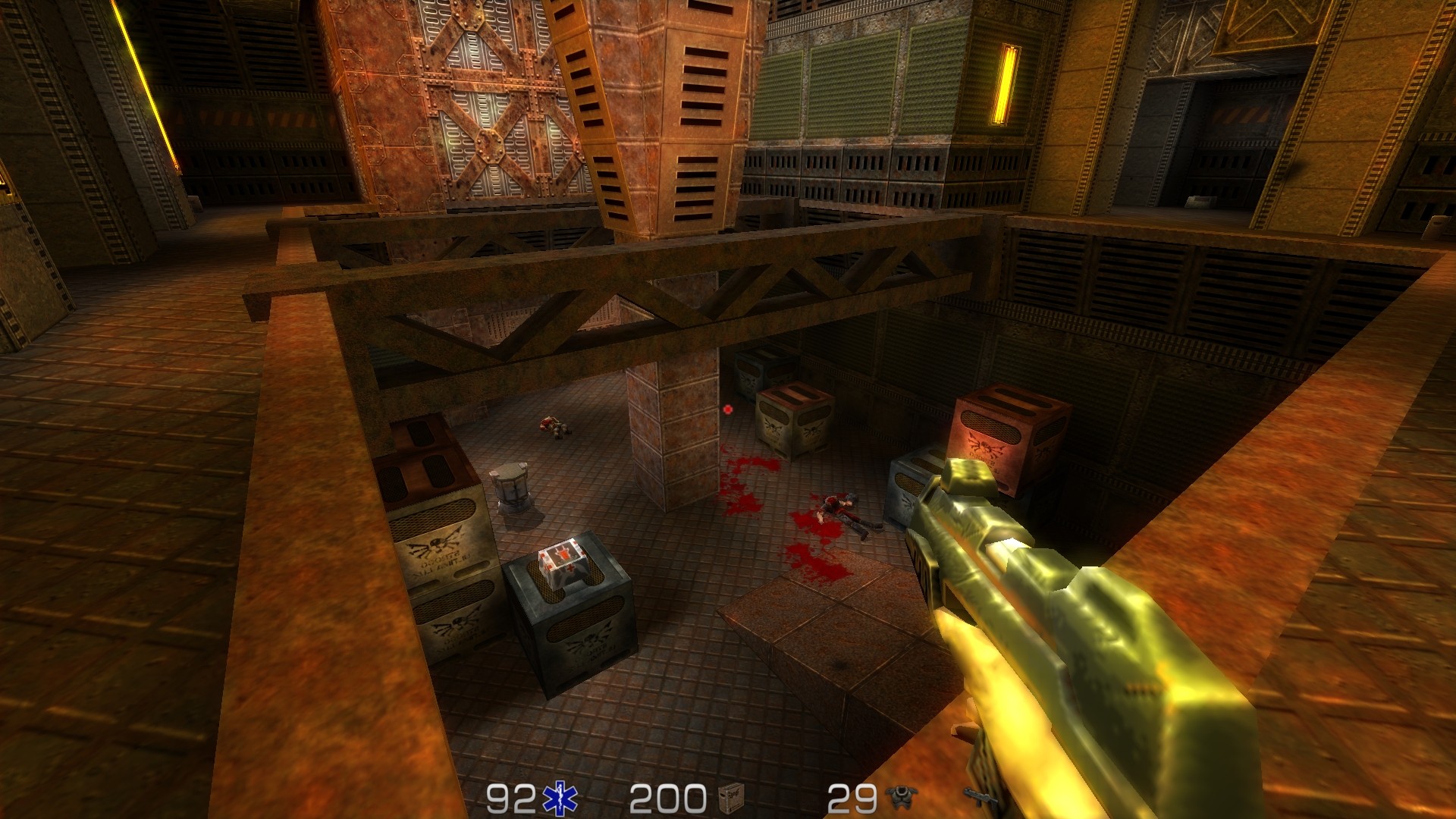 Quake 2 играть. Игра Quake 2. Quake 1997. Quake 2 двустволка. "Quake 2" игра 1997.