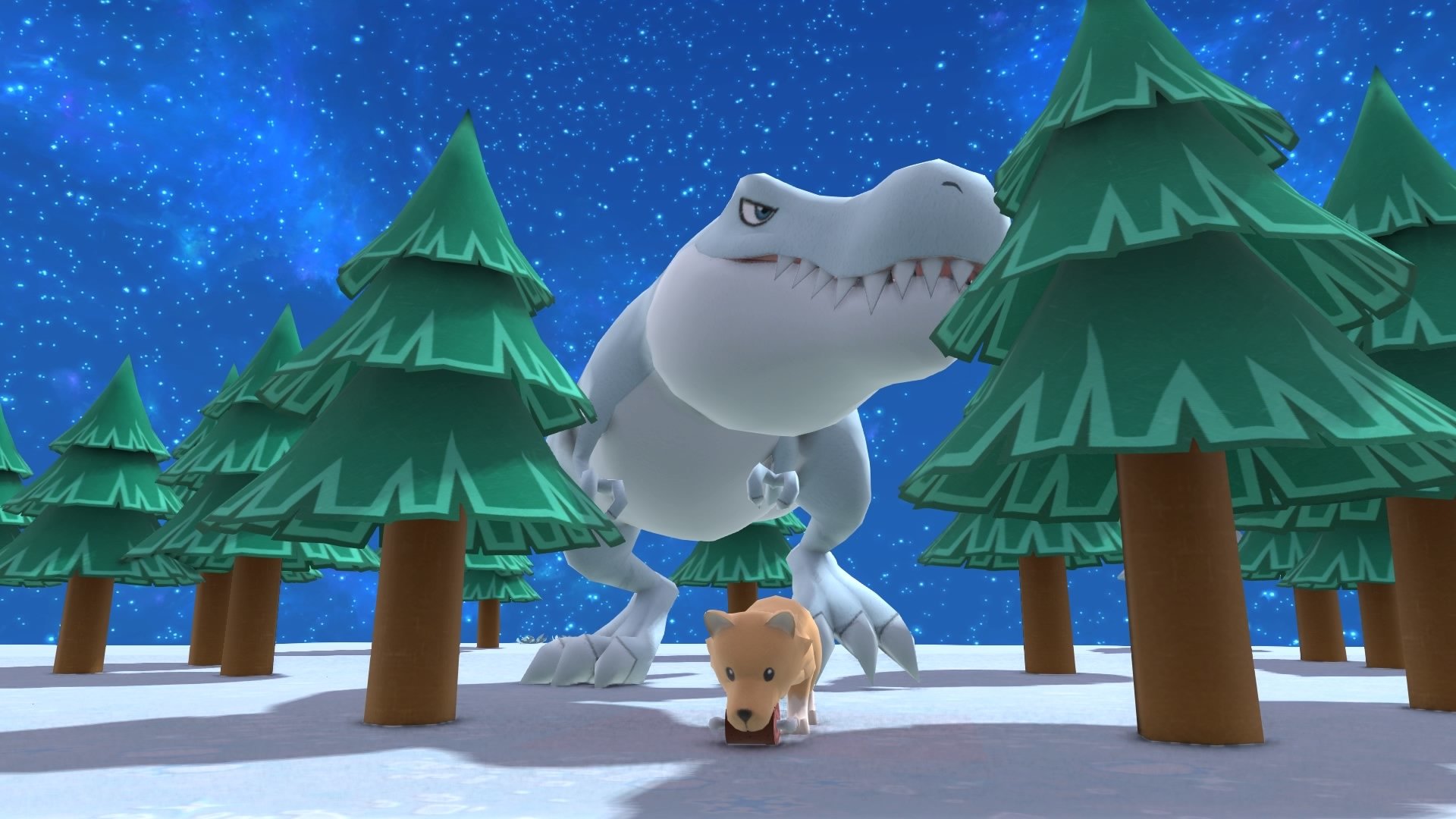 video game Birthdays the Beginning dinosaur cartoon forest Image
