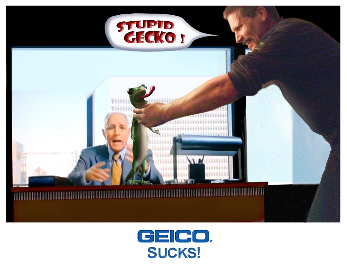 man made geico Image