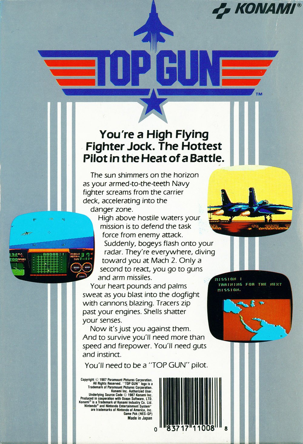 video game Top Gun Image