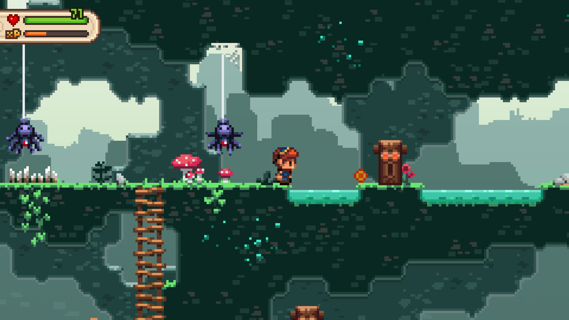 video game Evoland 2 Platformer adventure pixel art Image