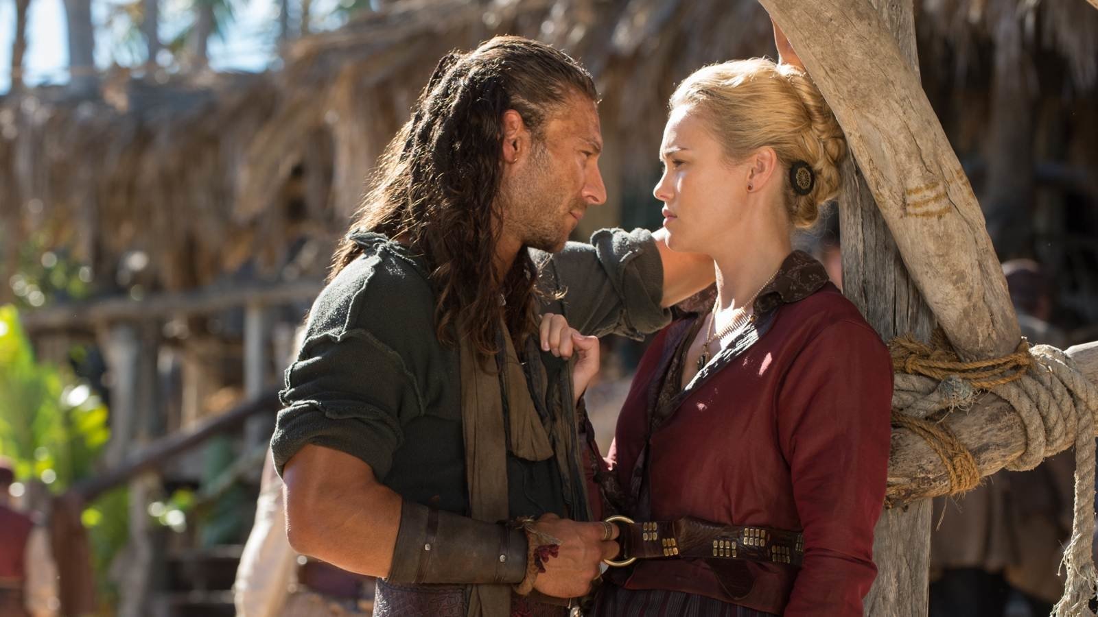 Charles Vane (Black Sails) Zach McGowan Hannah New Eleanor Guthrie TV Show Black Sails Image