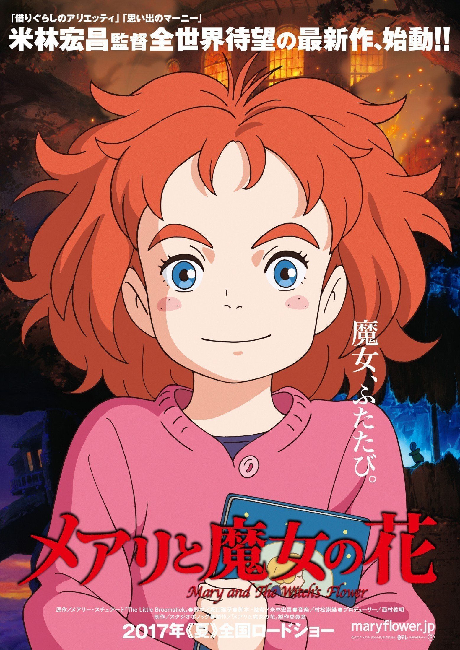 Anime Mary and the Witch's Flower Image