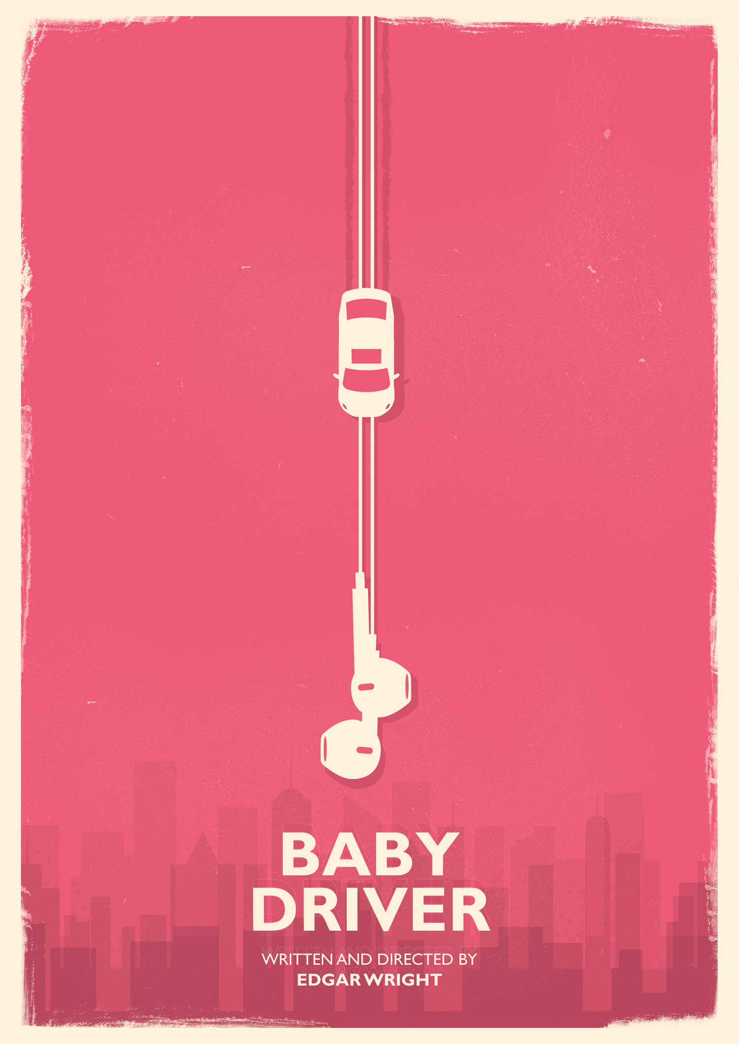 Download Movie Baby Driver Poster Edgar Wright Car Image