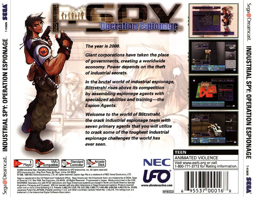 Download Video Game Industrial Spy-Operation Espionage Image