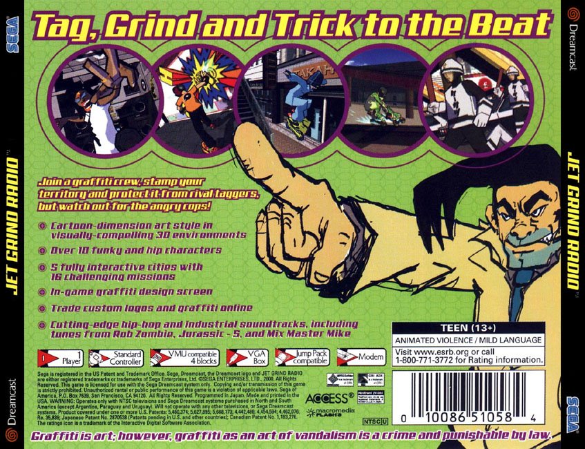 video game Jet Grind Radio Image
