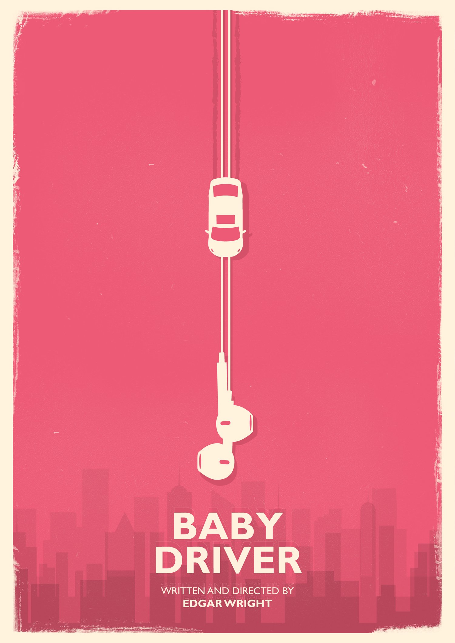 movie Baby Driver poster Edgar Wright car Image