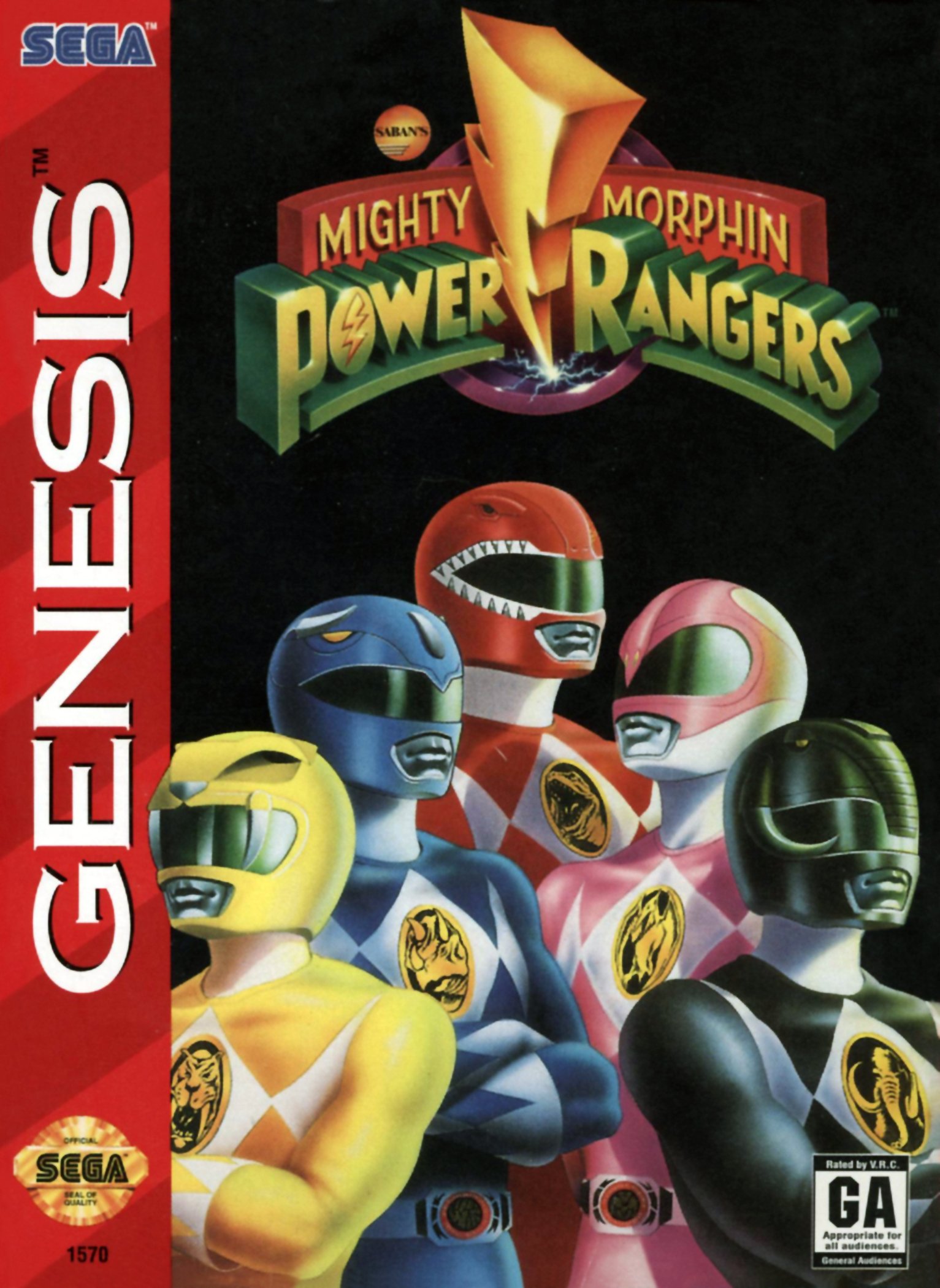 video game Mighty Morphin Power Rangers Image
