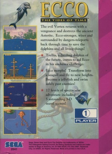 video game Ecco: The Tides of Time Image