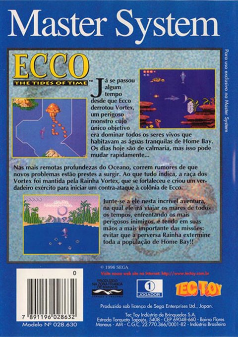 video game Ecco: The Tides of Time Image