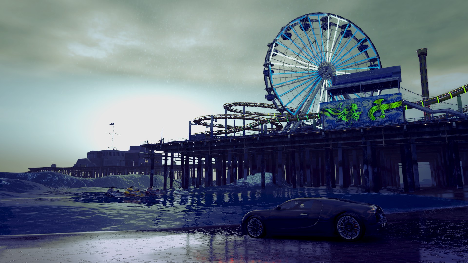 Grand Theft auto v Beach
