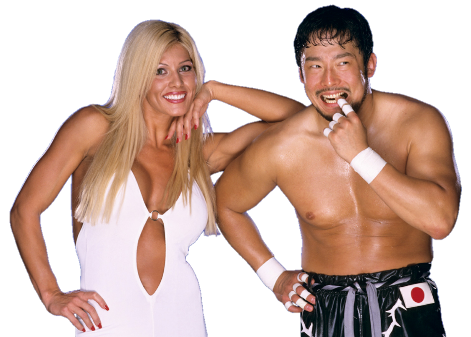 Torrie Wilson & Tajiri - WWE - Image Abyss