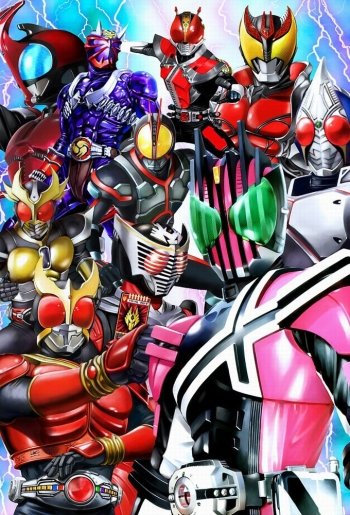 7 Kamen Rider Tv Show Posters - Image Abyss