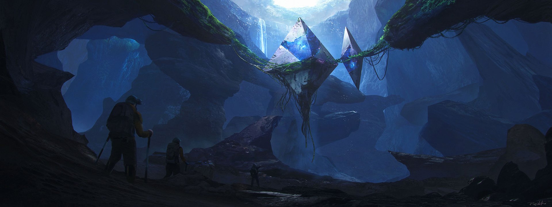 nature fantasy cave Image