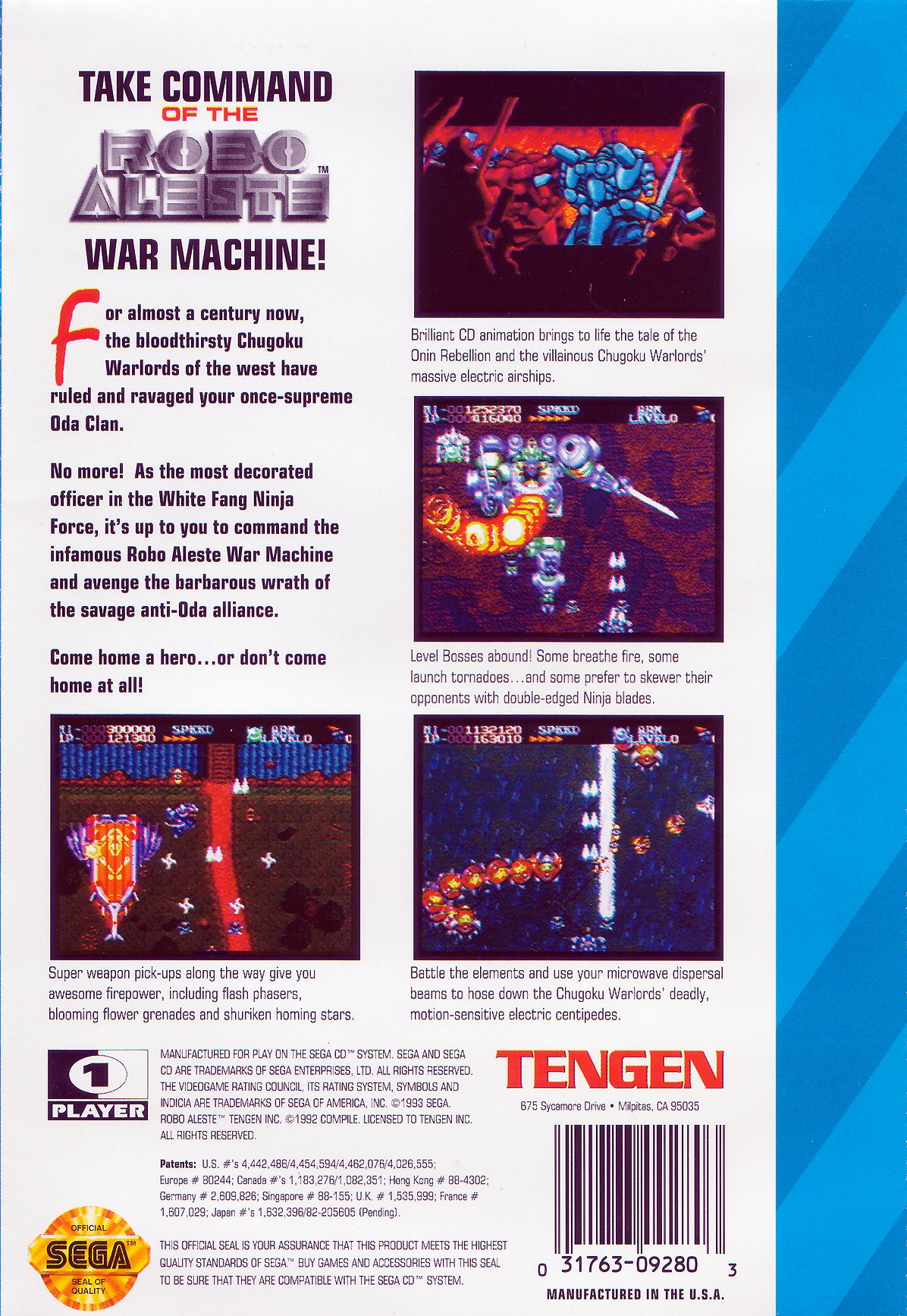 video game Robo Aleste Image