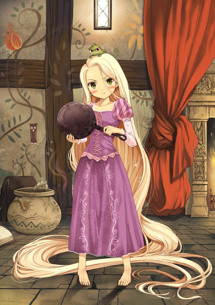  Anime Rapunzel