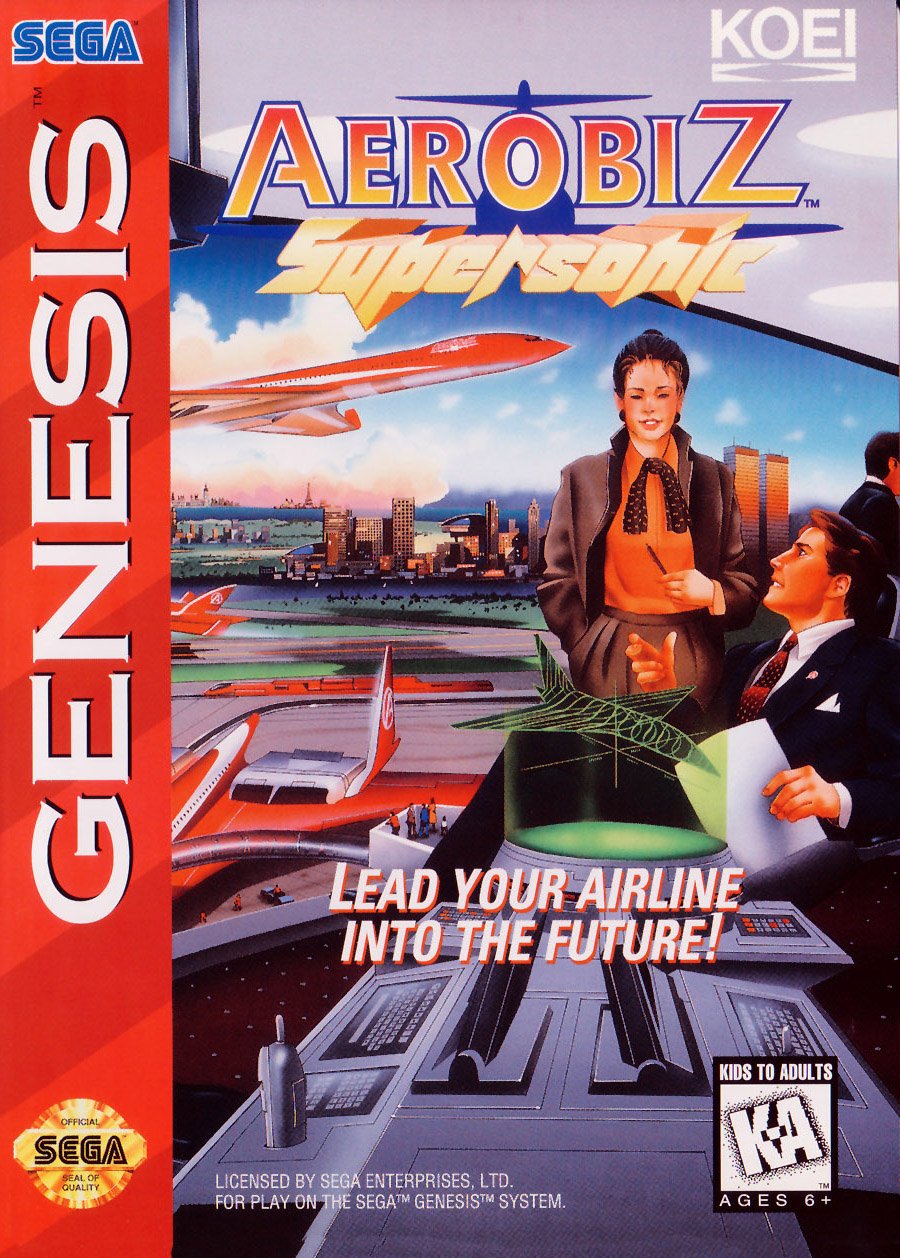 video game Aerobiz Supersonic Image