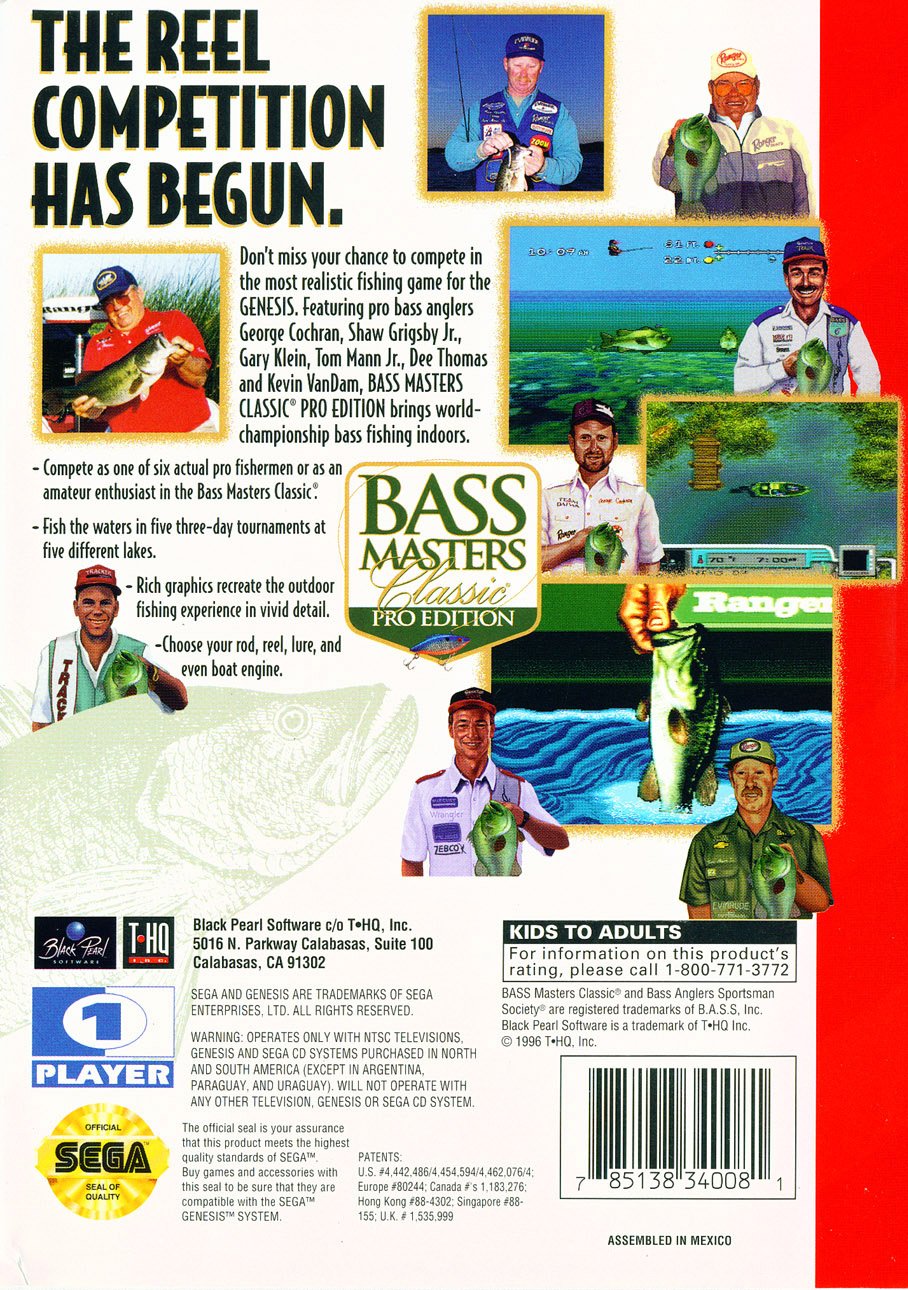 Bass Masters Classic Pro Edition Picture Image Abyss