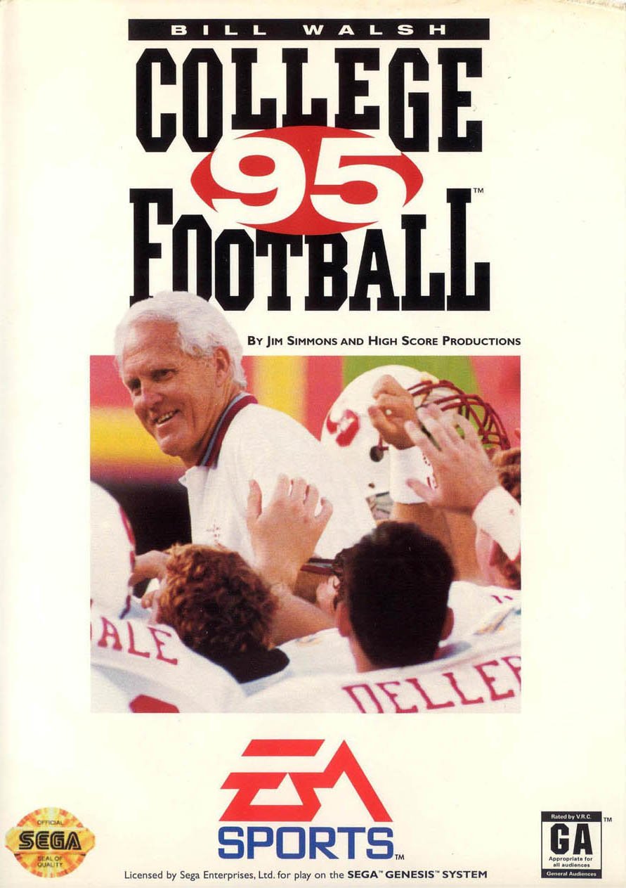 video game Bill Walsh College Football 95 Image