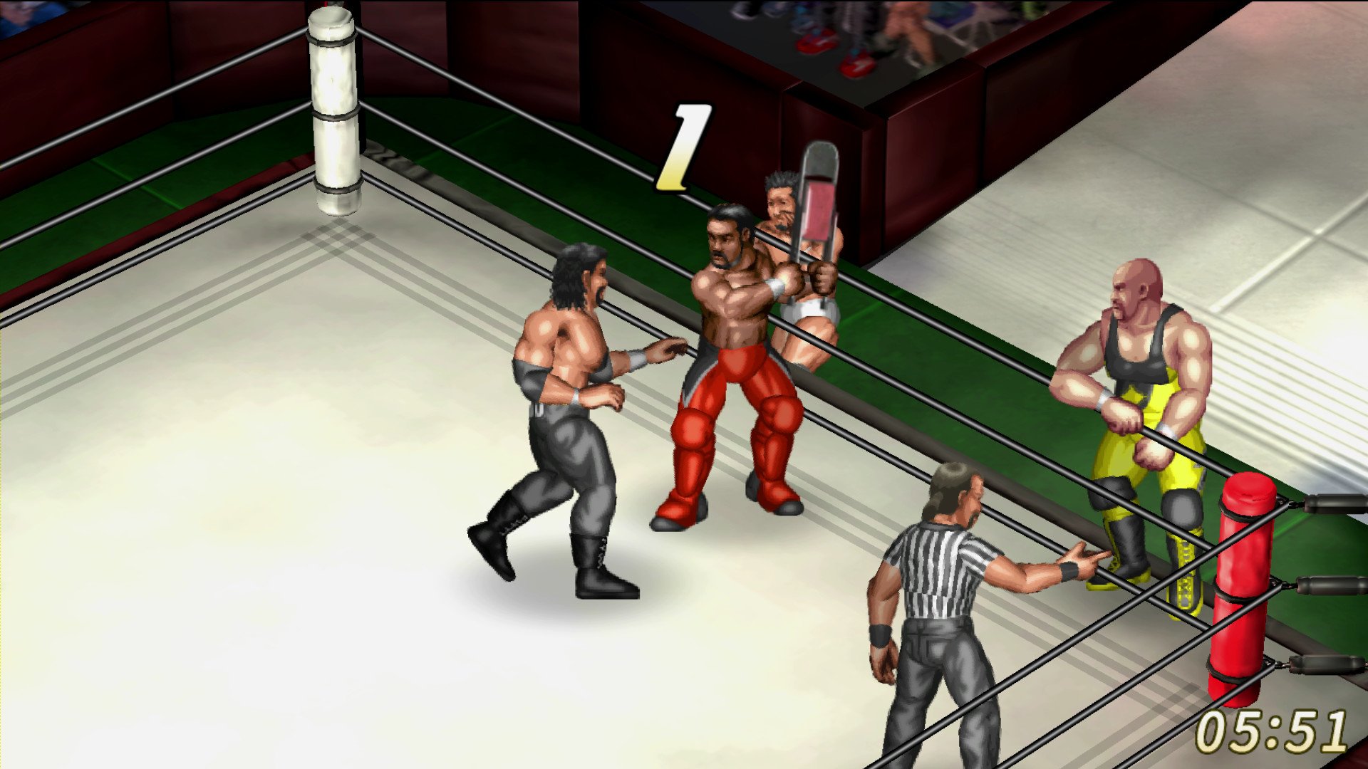 video game Fire Pro Wrestling World wrestling Action ringside Image