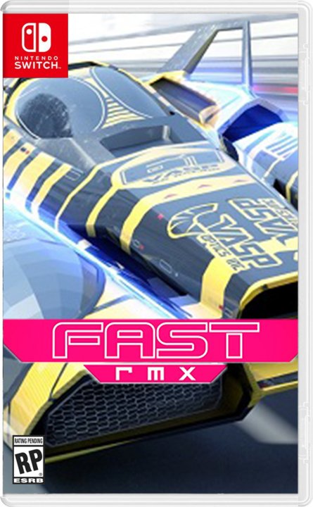 video game fast rmx Nintendo Switch racing game futuristic vehicles Image