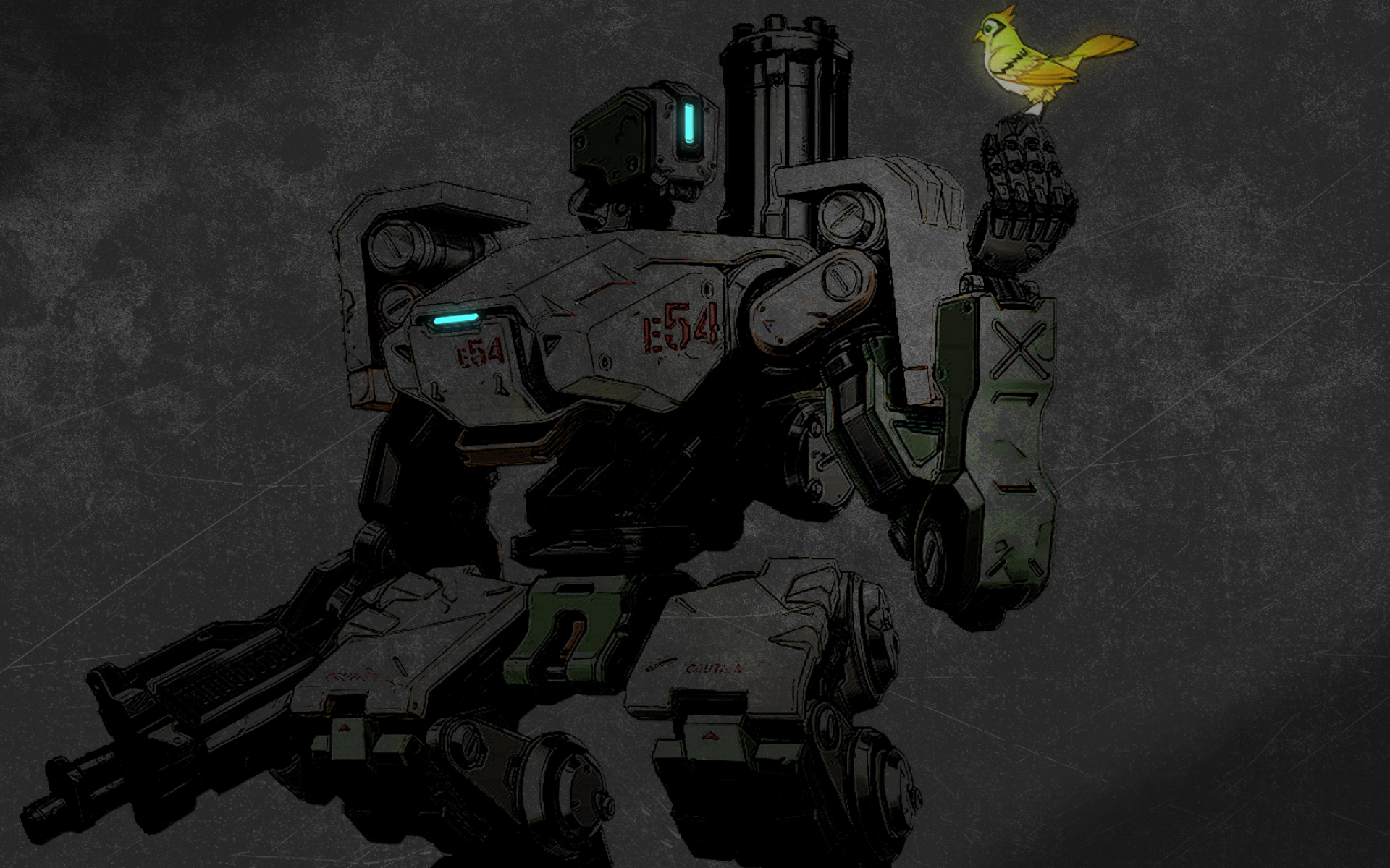 Bastion the friendly robot