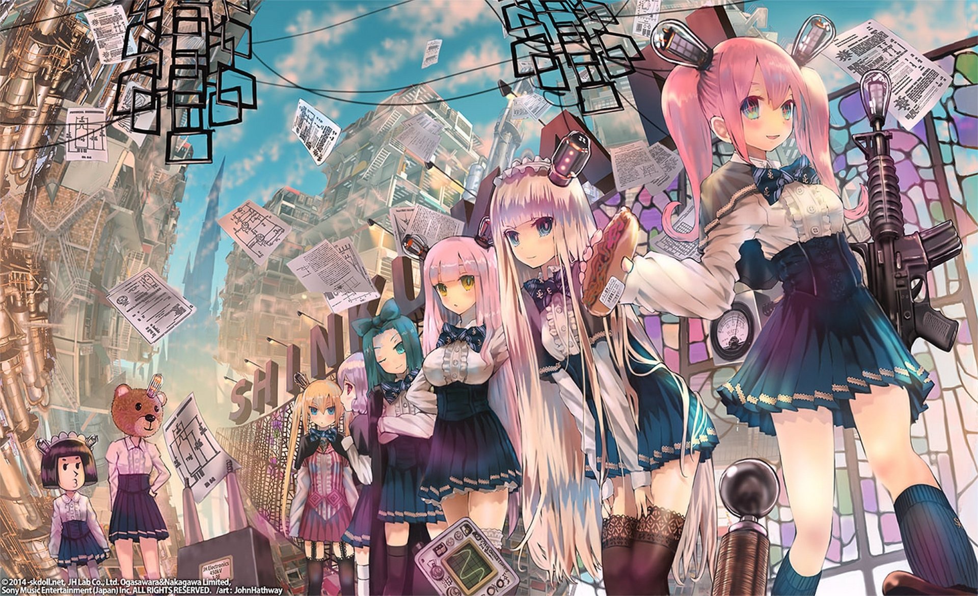 Download City Anime Original Anime City Image