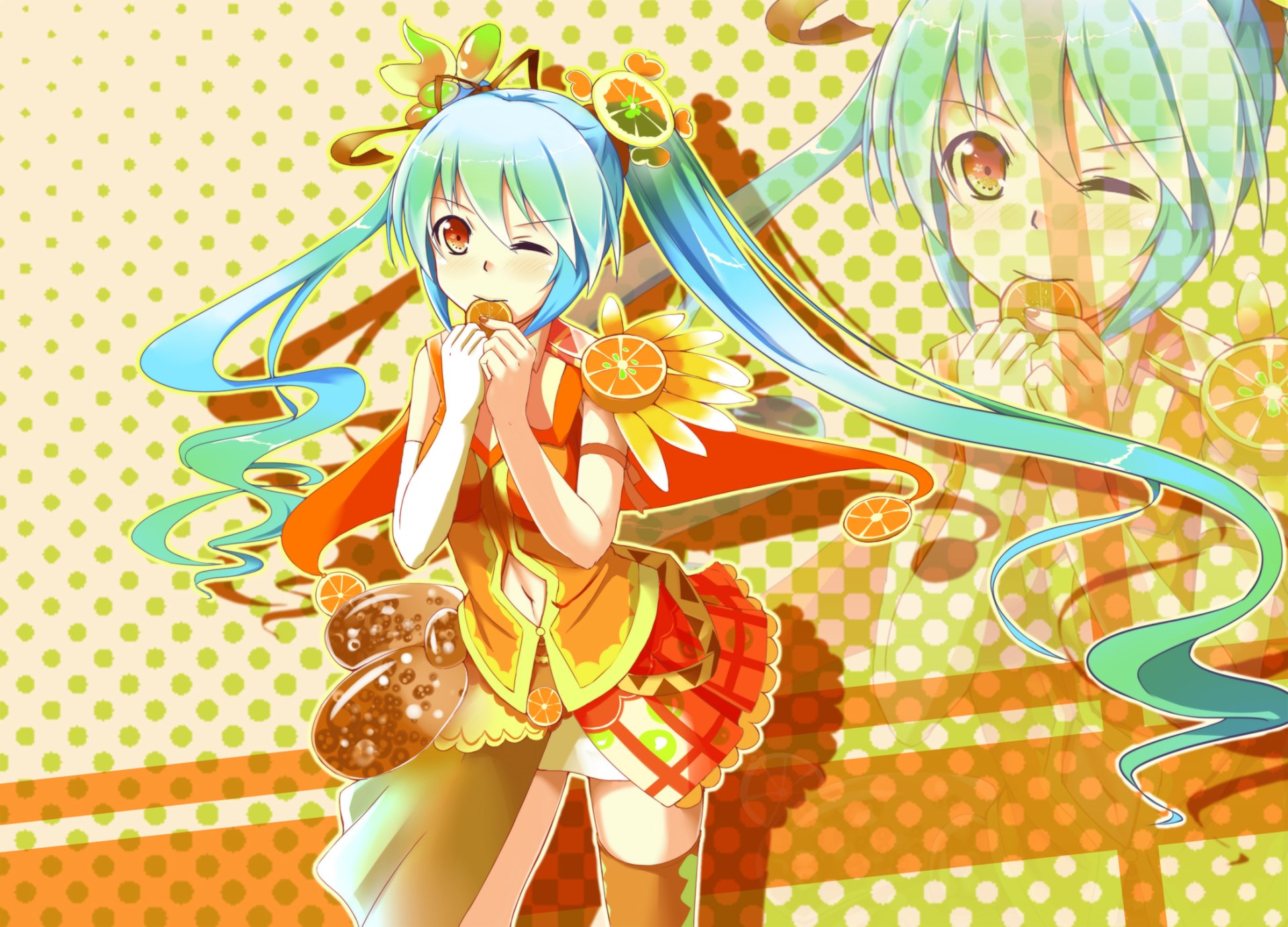 orange blossom hatsune miku