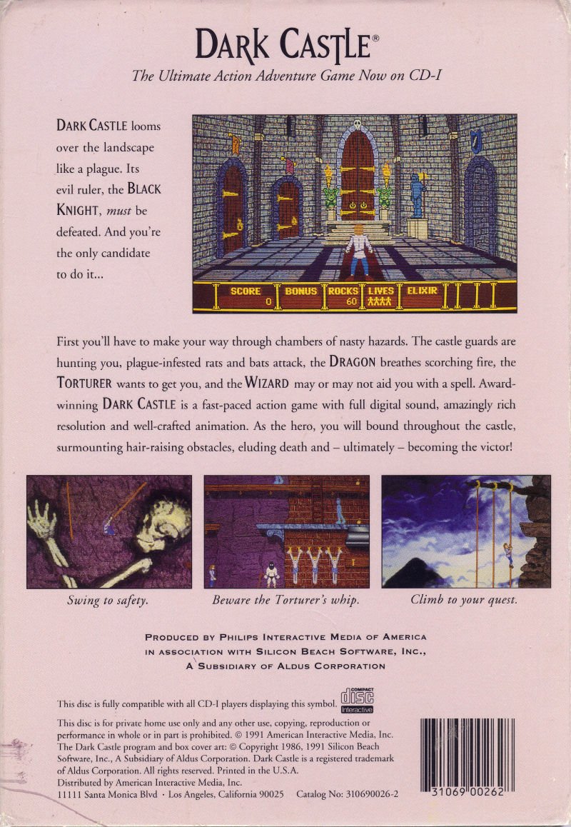 video game Dark Castle Image