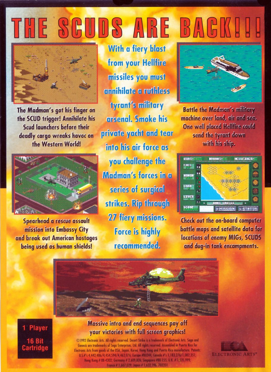 video game Desert Strike: Return to the Gulf Image