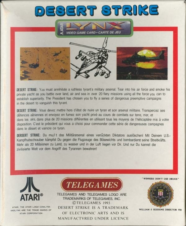 video game Desert Strike: Return to the Gulf Image