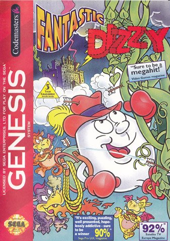 video game Fantastic Dizzy Image