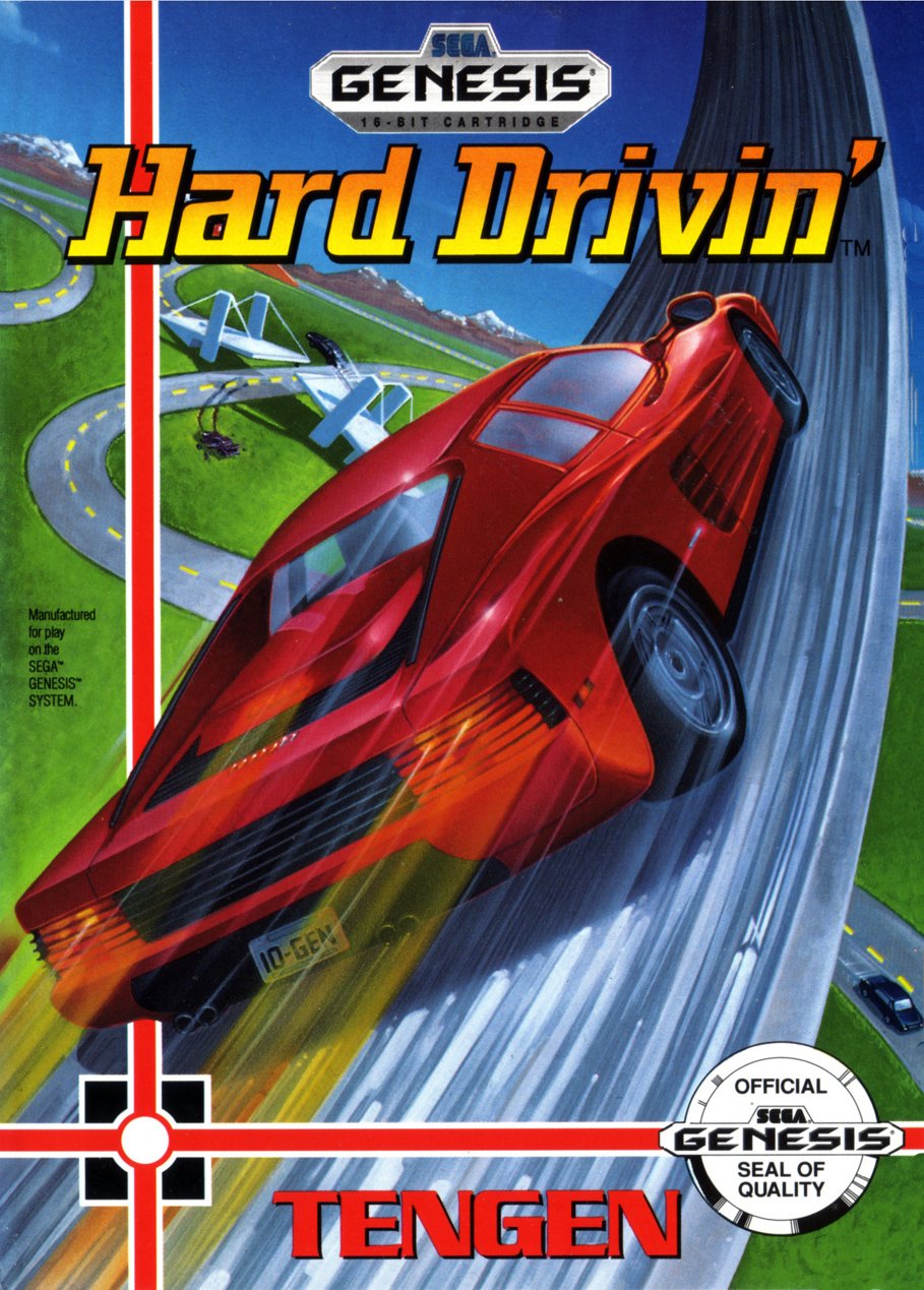 video game Hard Drivin' Image