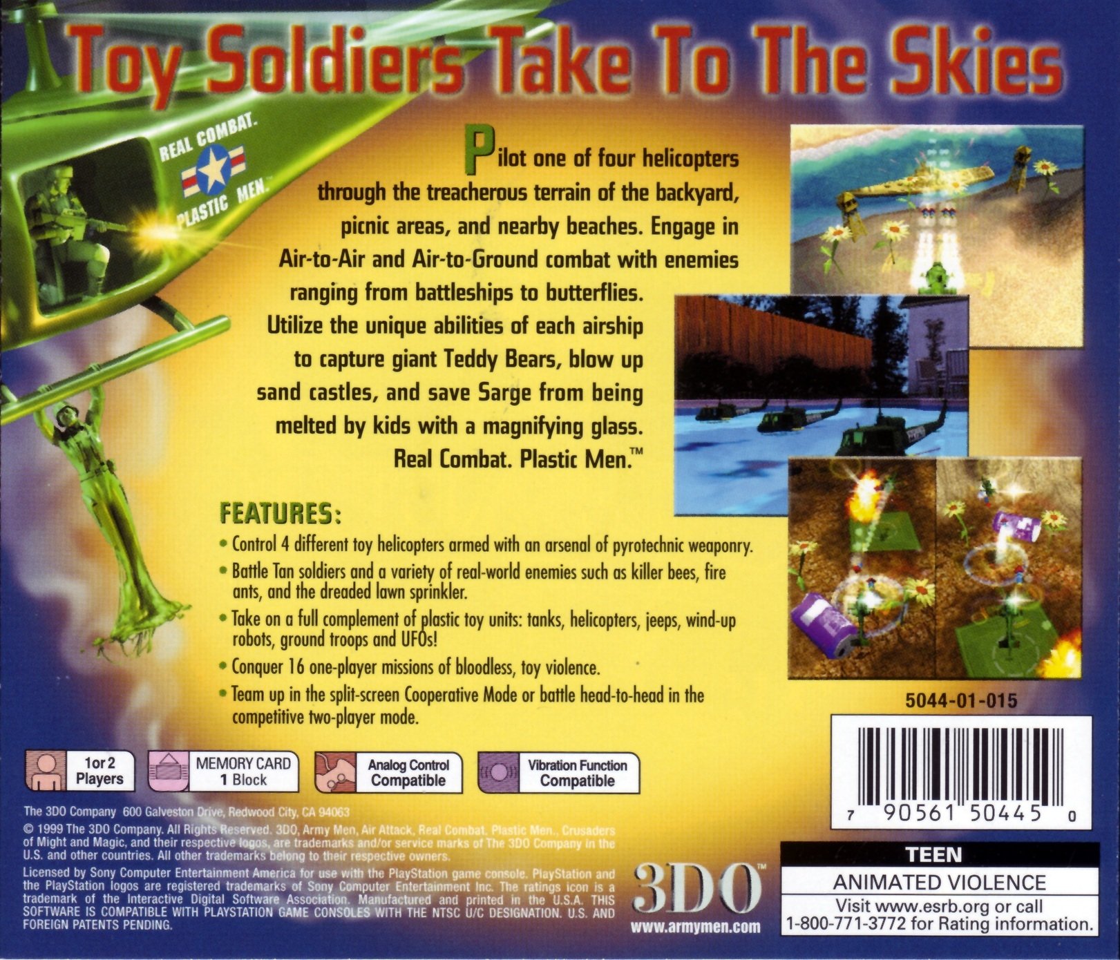 video game Army Men: Air Attack Image